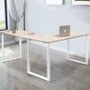 L Shaped Home Office Computer Desk with Modern Style and MDF Board; Easy to Assemble