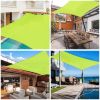 20'x16' Rectangle Sun Shade Sail/ Apple Green