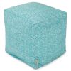 Goods SouthWest Indoor / Outdoor Fabric Cube Pouf