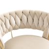 COOLMORE Bar Stools with Back and Footrest Counter Height Bar Chairs